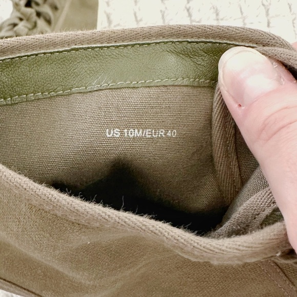 Vince Wolfe Canvas High Top Sneakers - Picture 6 of 7